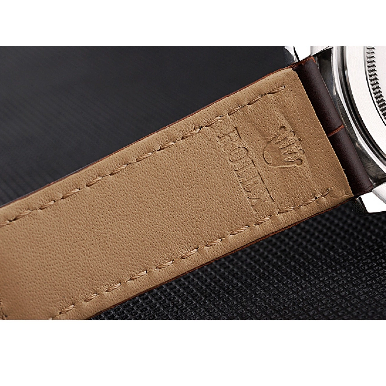 Aaa fake watches Bracelet Rolex Steel Leather Grey Racing Stainless Dial 622632 Daytona Cosmograph Case 0514